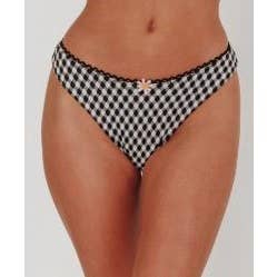 GINGHAM TWO PIECE BIKINI SET ( Pre Order)